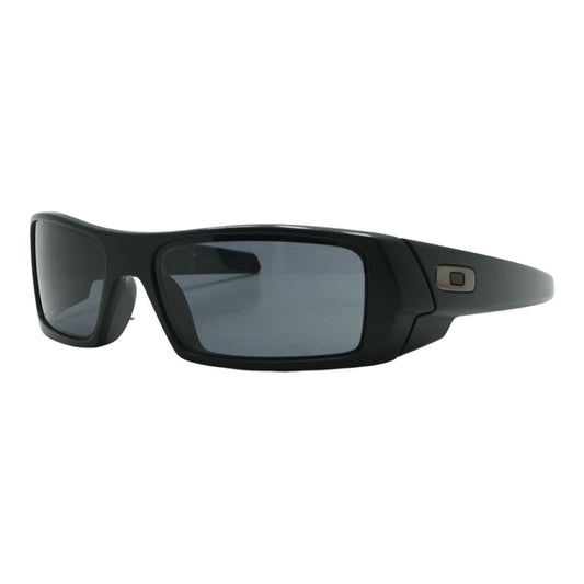 Black Gascan Rectangle Sunglasses