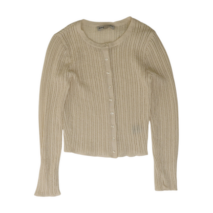 Tan Cardigan Sweater