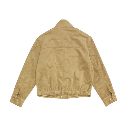 Tan Solid Jacket