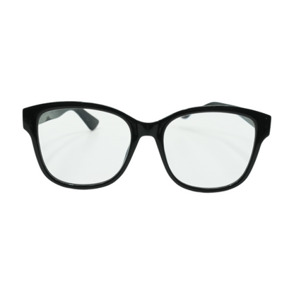 Black Oversized Prescription Eyewear