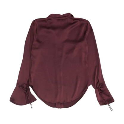 Maroon Button Down