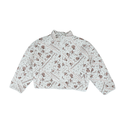 White Floral Jacket