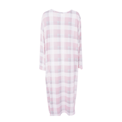 Pink Plus Plaid Nightgown