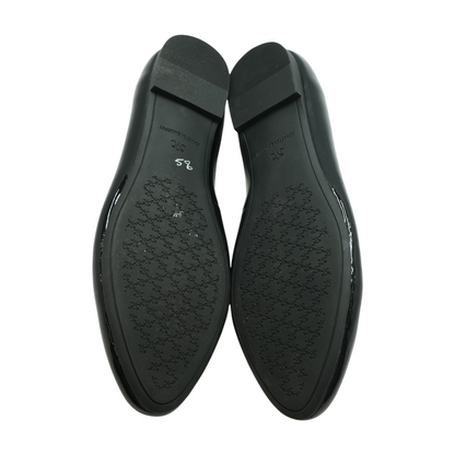 Black Slip-On Flats