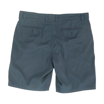 Navy Striped Active Shorts