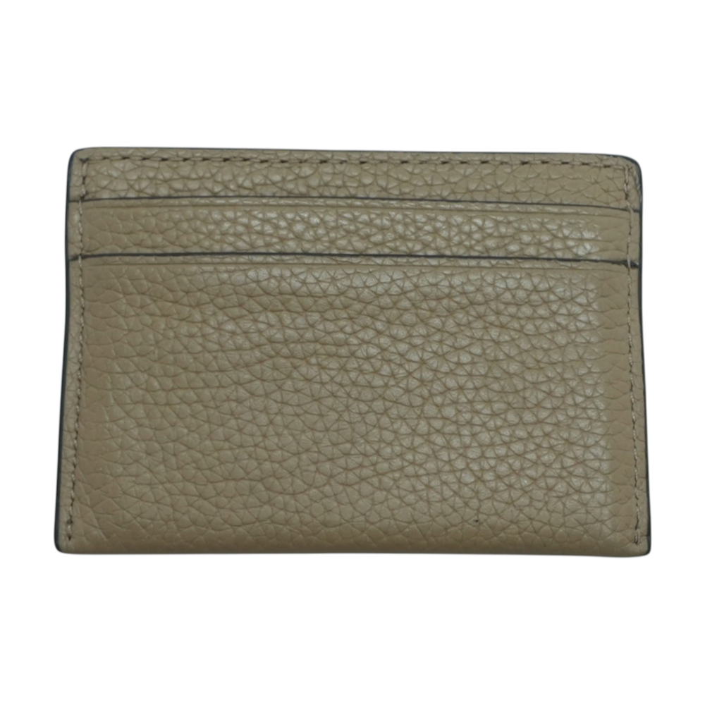Tan Card Case Wallet