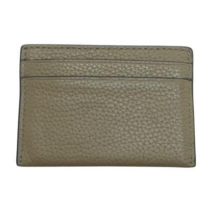 Tan Card Case Wallet