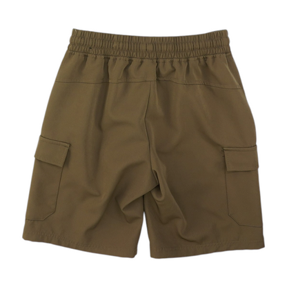 Brown Active Shorts
