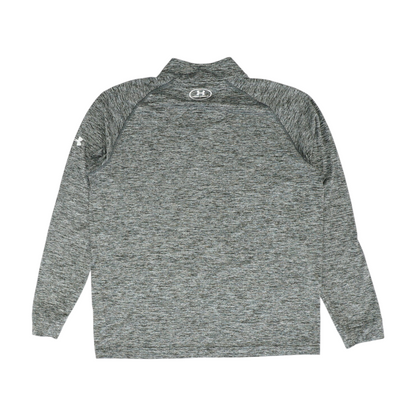 Gray Colorado Rockies Print 1/4 Zip Pullover
