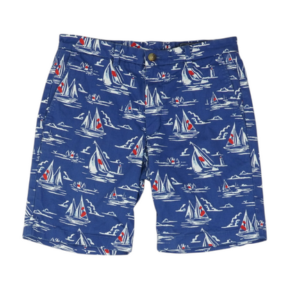 Blue Print Chino Shorts