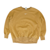 Tan Solid Sweatshirt Pullover