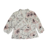 Alex Evenings White Floral Blouse – Image 1