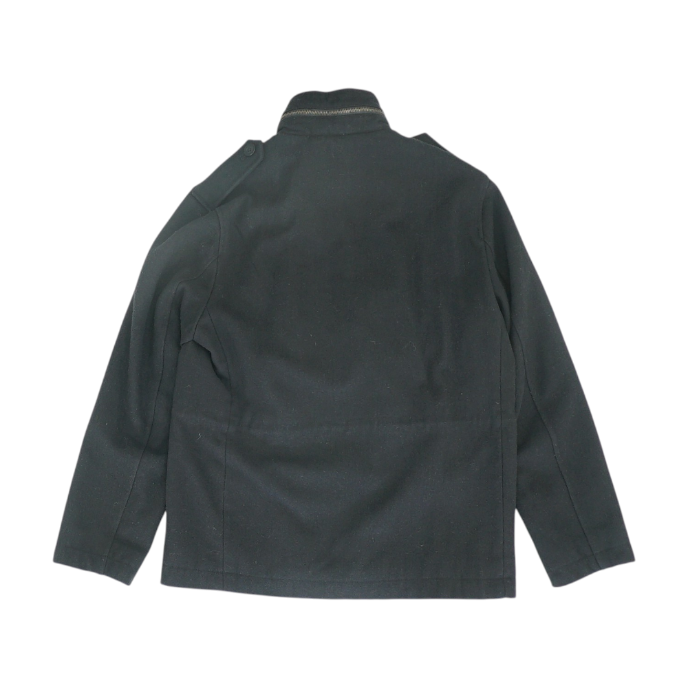 Black Solid Coat