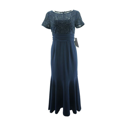 Navy Formal Maxi Dress
