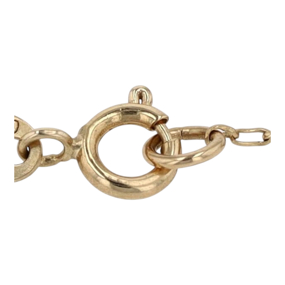 18K Yellow Gold Chain Bracelet
