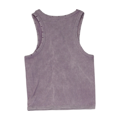 Purple Cropped Blouse