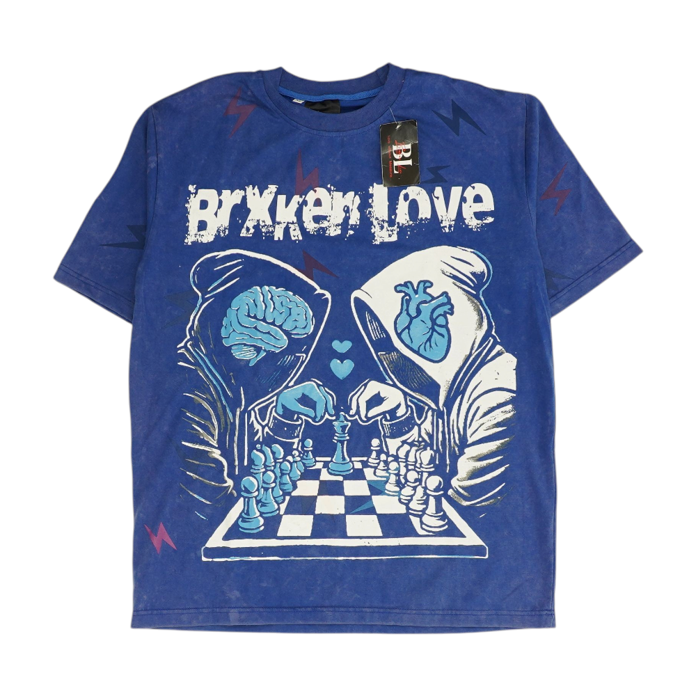 Blue Solid T-Shirt