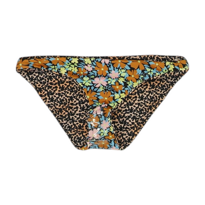 Peach Abstract Swim Bottom