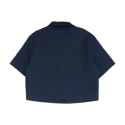 Navy Button Down