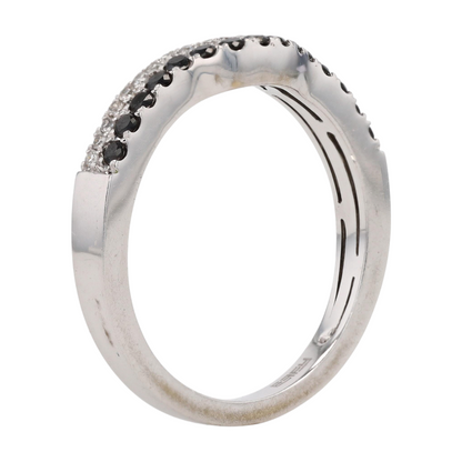 1/3 ctw 14K White Gold Diamond Band Ring