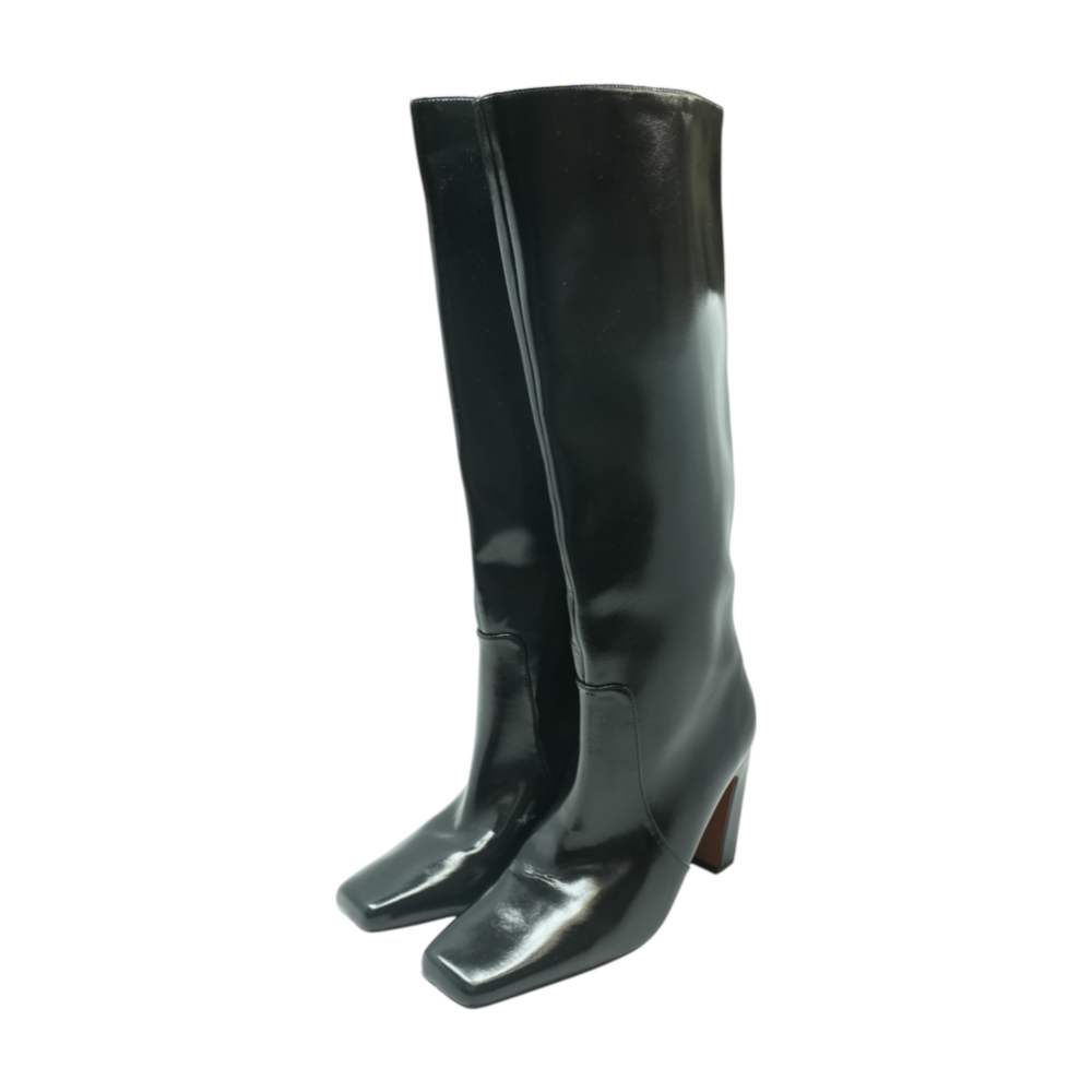 Black Knee-High Boots