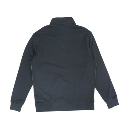 Navy Solid 1/4 Zip Pullover