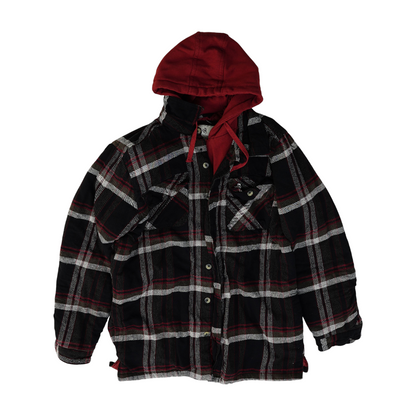 Black Tall Plaid Jacket