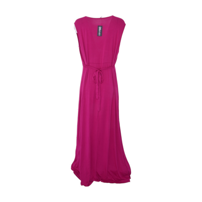 Pink Plus Size Maxi Dress
