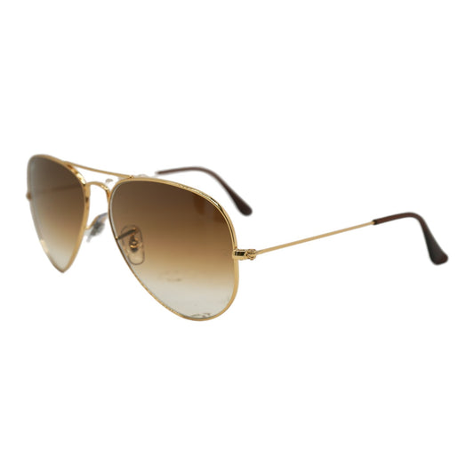 Gold Aviator Sunglasses