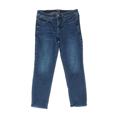 Navy Straight Jeans