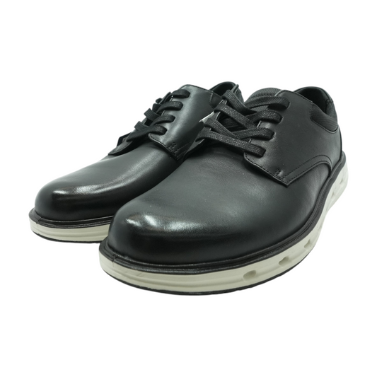 Black Lace-Up Dress Shoes