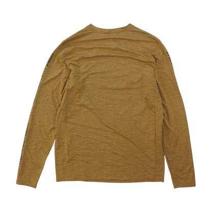 Brown Solid Active T-Shirt