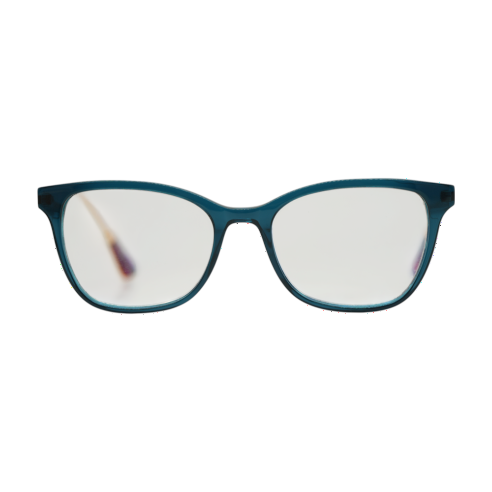 Christian Siriano Navy Noelle Square Prescription Eyewear – Image 2