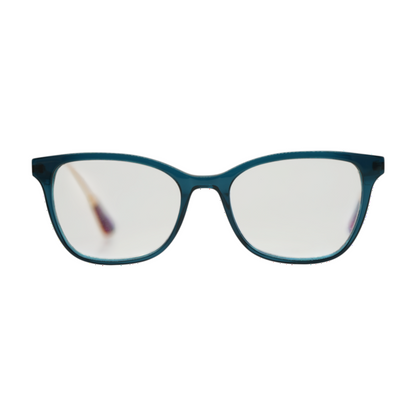 Christian Siriano Navy Noelle Square Prescription Eyewear – Image 2