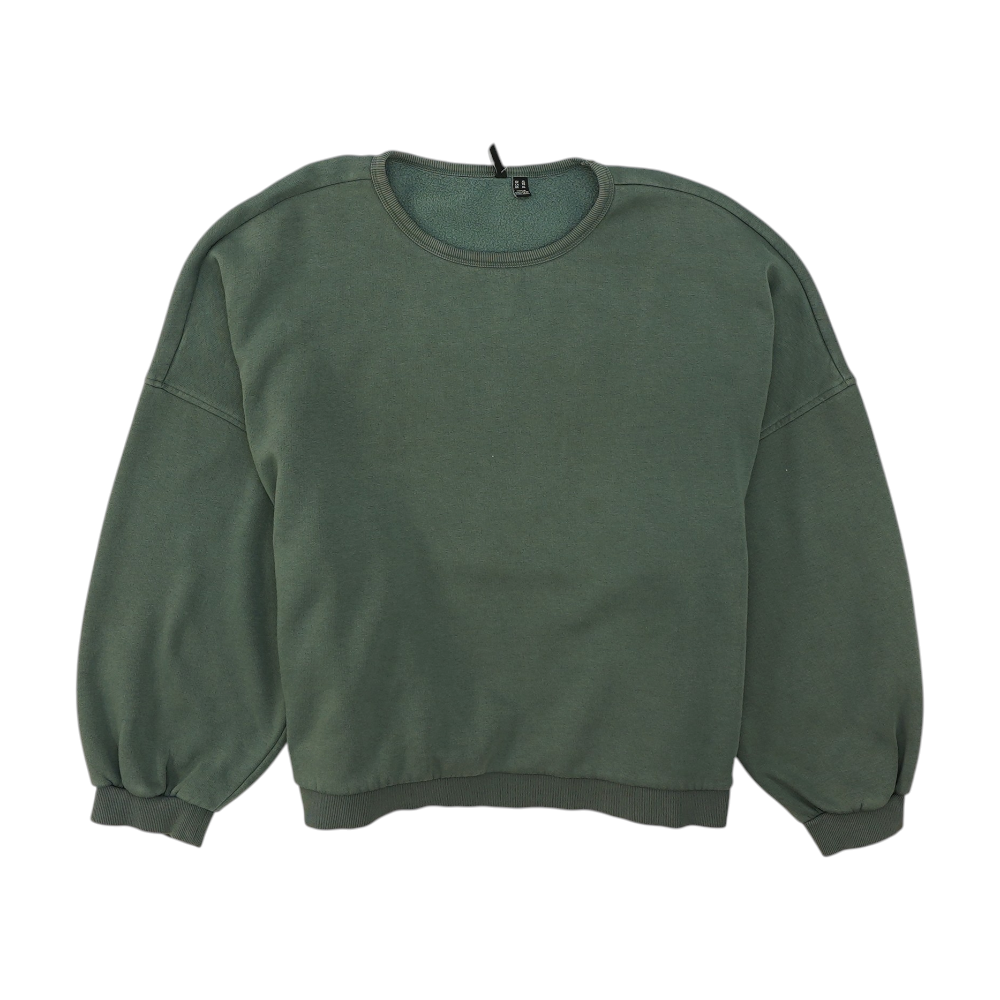 Green Graphic Sweatshirt Pullover