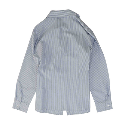 Blue Striped Button Down