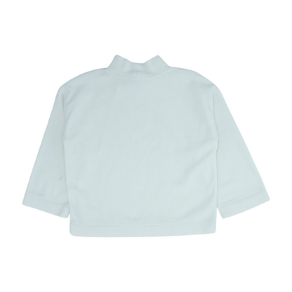Ivory Solid Sweatshirt Pullover