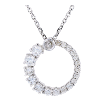 Costume Cubic Zirconia Pendant Necklace