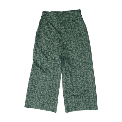 Green Floral Pants