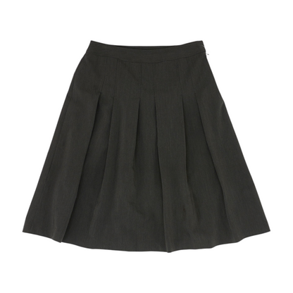 Gray Midi Skirt