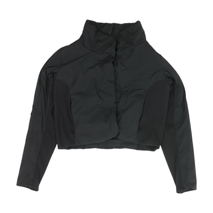 Black Solid Active Jacket