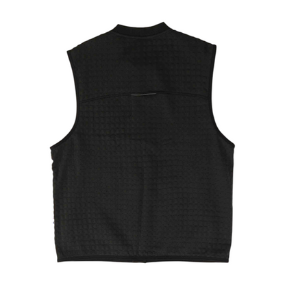 Black Check Vest