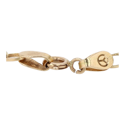 14K Yellow Gold Chain Bracelet