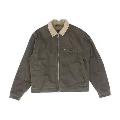 Brown Solid Jacket