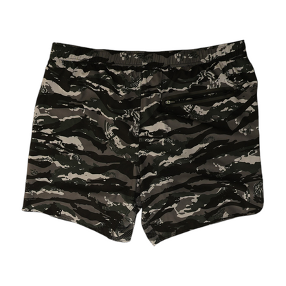 Gray Print Swim Bottom