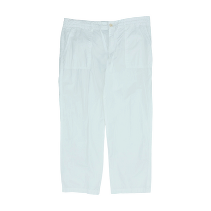 White Regular Pants