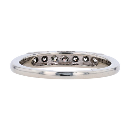 1/5 ctw 14K White Gold Diamond Band Ring