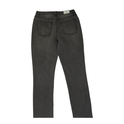 Gray Straight Jeans