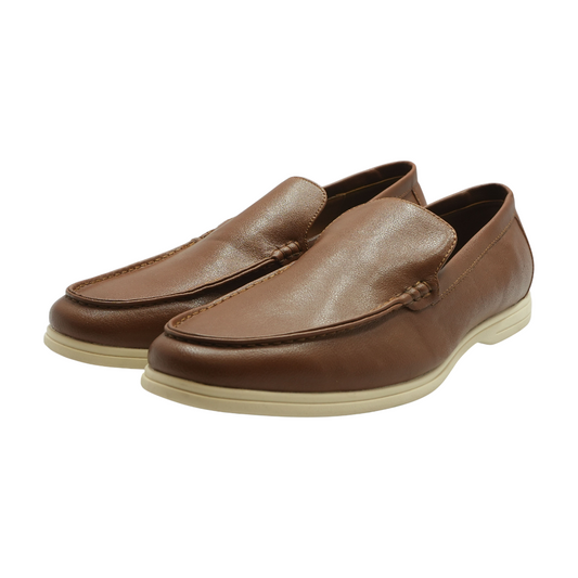 Brown Slip-On Dress Shoes