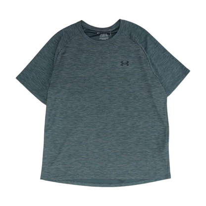Gray Striped Active T-Shirt